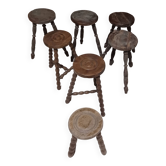Wooden stool