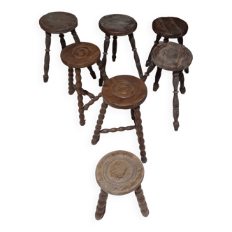 Tabouret bois