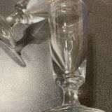 Engraved authentic absinthe glasses