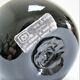 ball paperweight black and coppery glass paste Bob le Bleis glassware Maure Old vintage