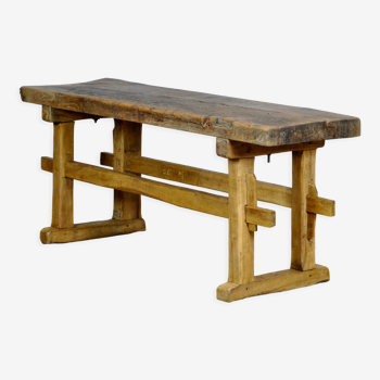 Oak worktable, circa 1930