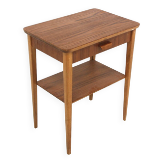 Table de chevet scandinave en teck, Suède, 1960