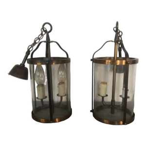 Duo de suspension lanterne