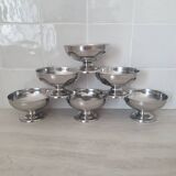 6 Remy Letang 18/10 stainless steel bowls