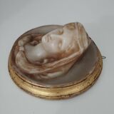 Portrait in relief in the form of a medallion - Napoleon III period