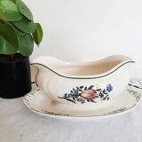 Villeroy and Boch porcelain saucière, Vieux Strasbourg model