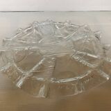 Candle holder from Muurla glass, Scandinavian Finland