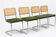 Lot de 4 chaises cantilever / Style Bauhaus
