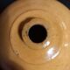 Old enameled terracotta hot water bottle