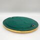 Golden ceramic mirror by Mithé Espelt 1960 24cm