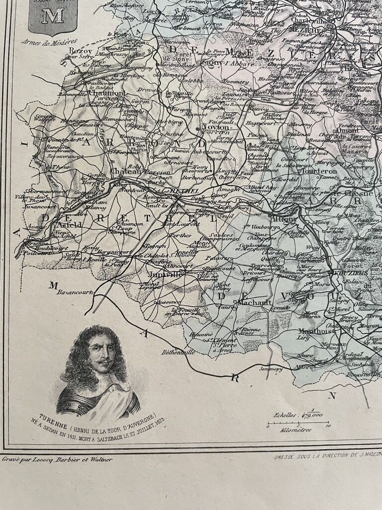 Ancient maps of the Ardennes