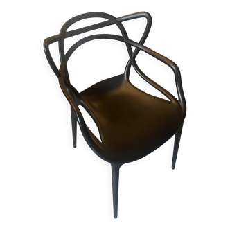 Chaises Masters noires (6 pièces)