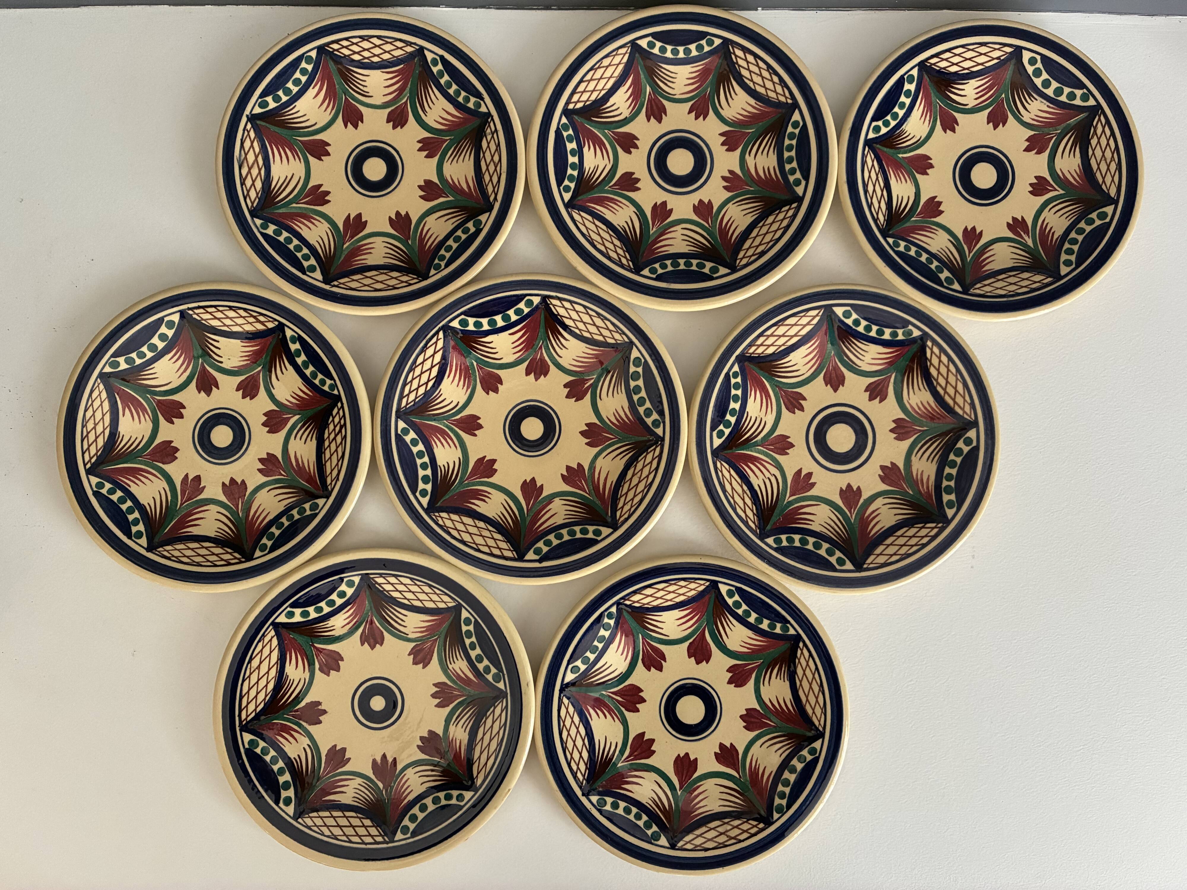 8 dessert plates Keraluc