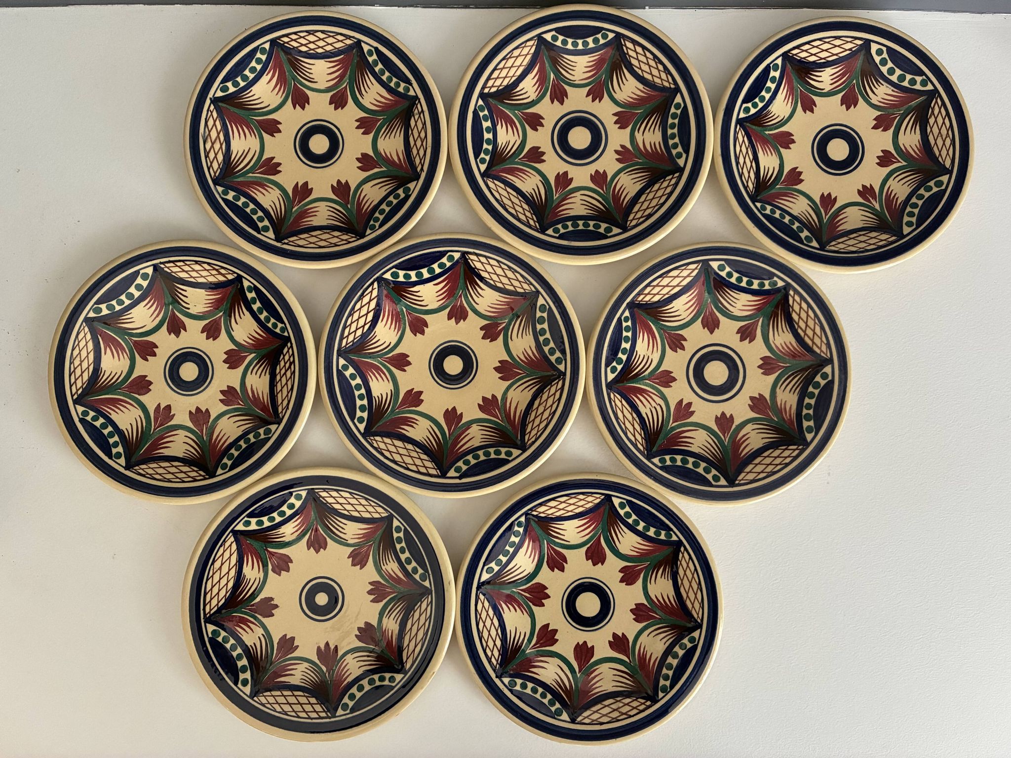 8 dessert plates Keraluc