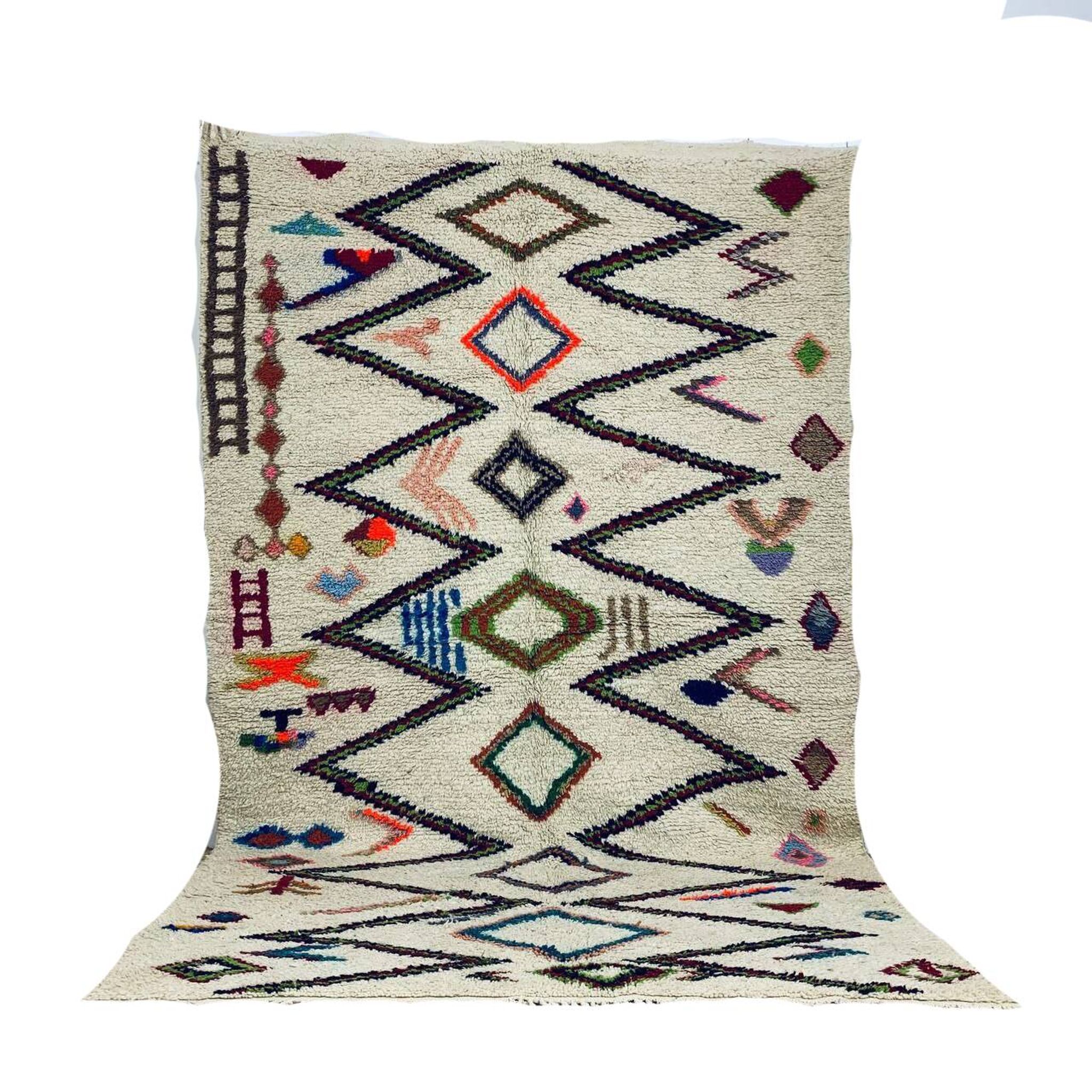 Tapis Berbère Marocain Artisanal fait main 270 X 160 CM