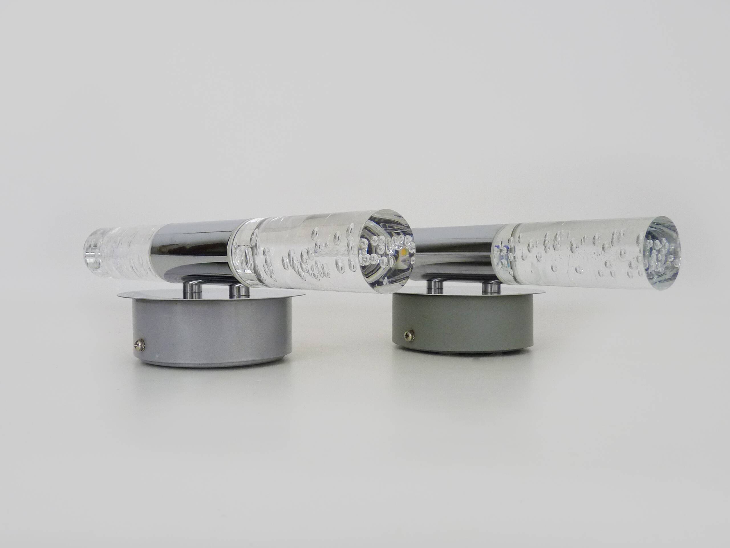 Pair of Rabalux Aphrodite double tube LED wall lights