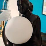 Vintage ceramic lamp from the 1980s