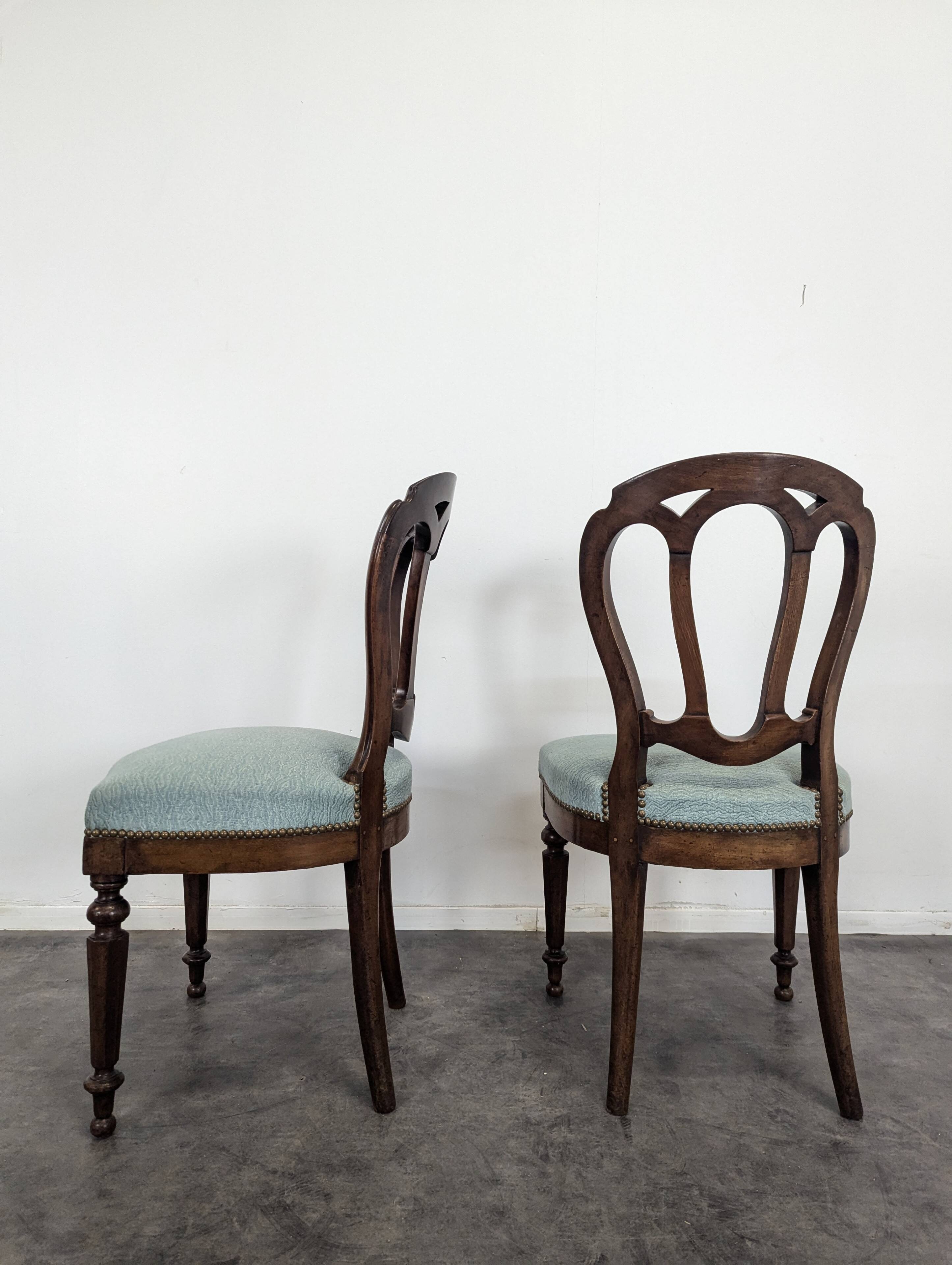 Pair of chairs from the 19th century