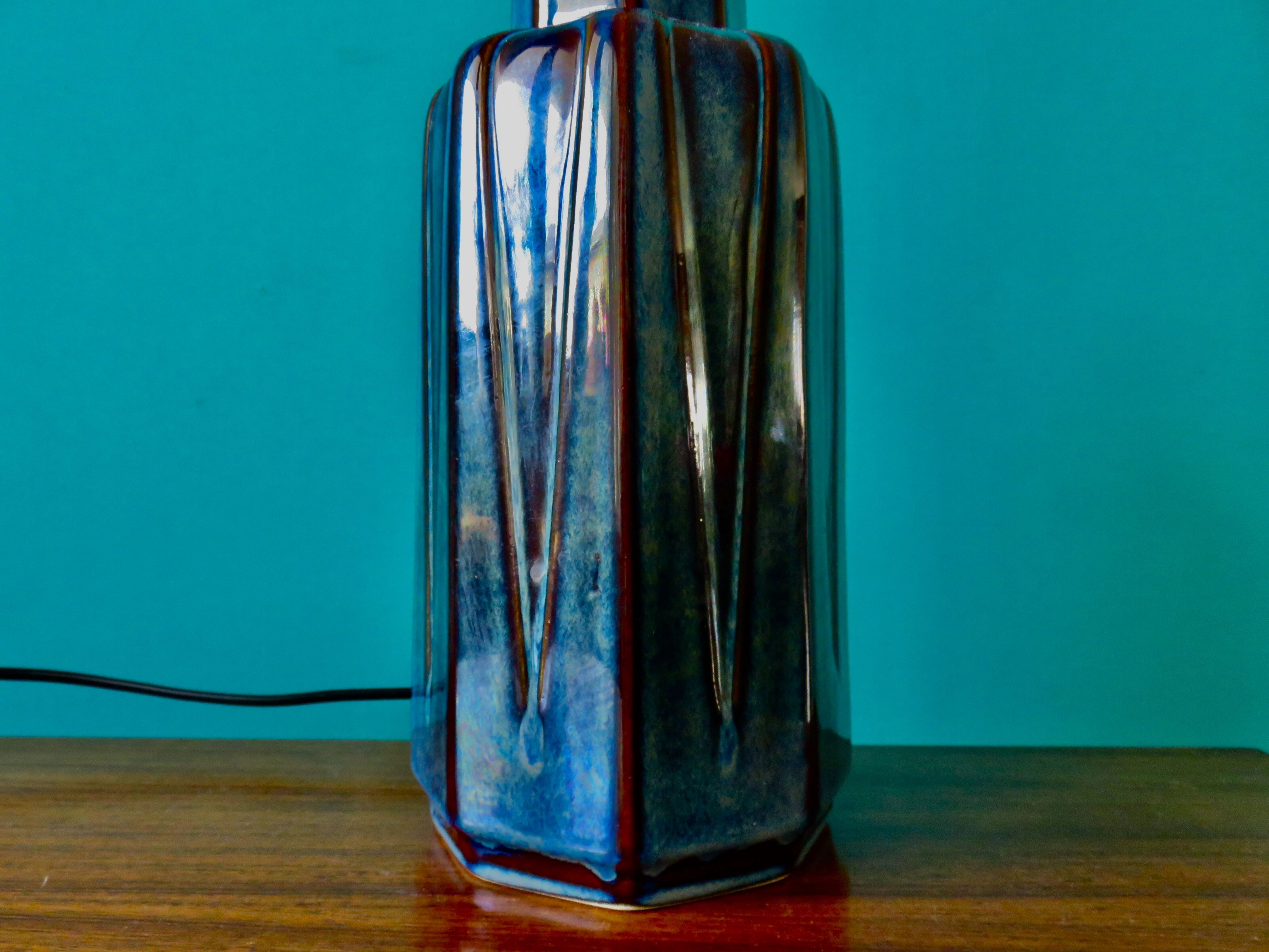 Sandstone lamp from "Soholm" Denmark 1965