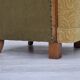 1960s, Danish highback armchair, original condition, cotton/wool.
