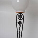 Art Nouveau globe lamp