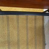 Daybed or Scandinavian single bed with teak veneer.