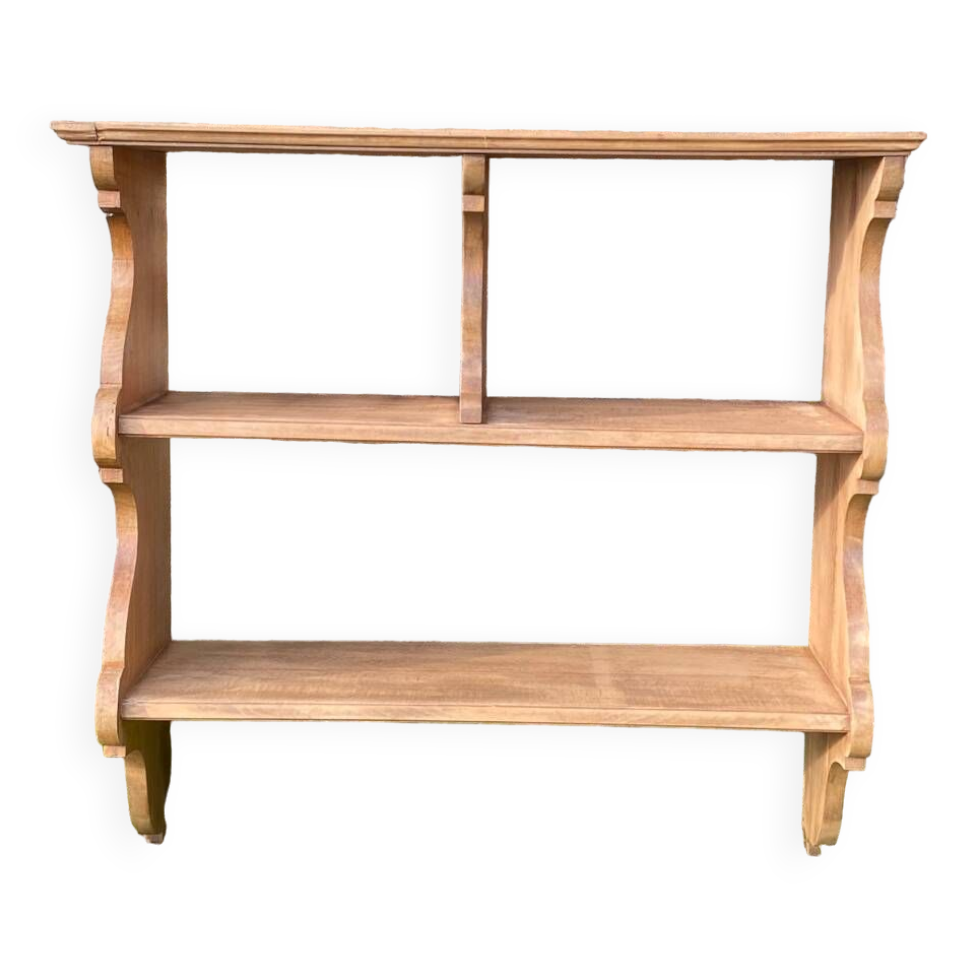 Old wooden shelf