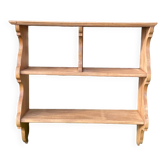 Old wooden shelf