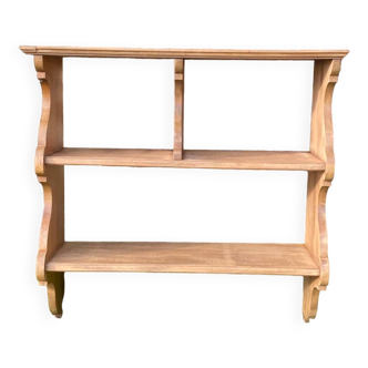 Old wooden shelf