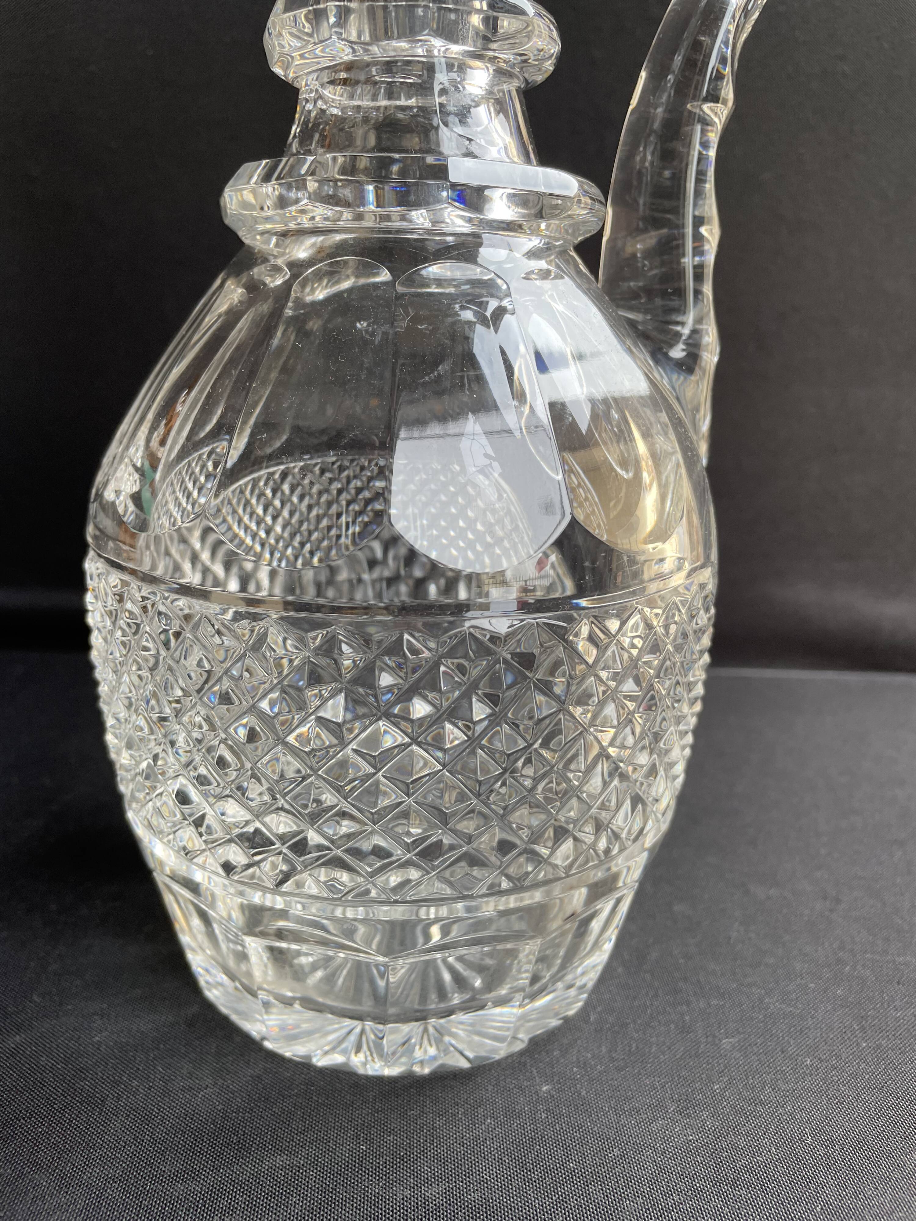 Saint Louis Trianon ewer stamped