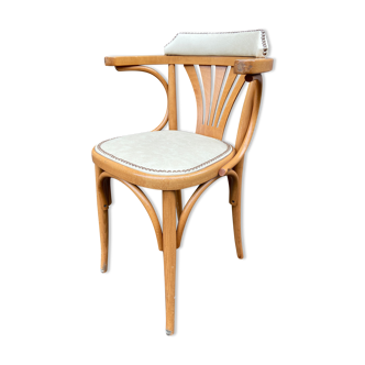 Fauteuil viennois bois courbé