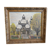 Old painting Sacré Cœur Paris