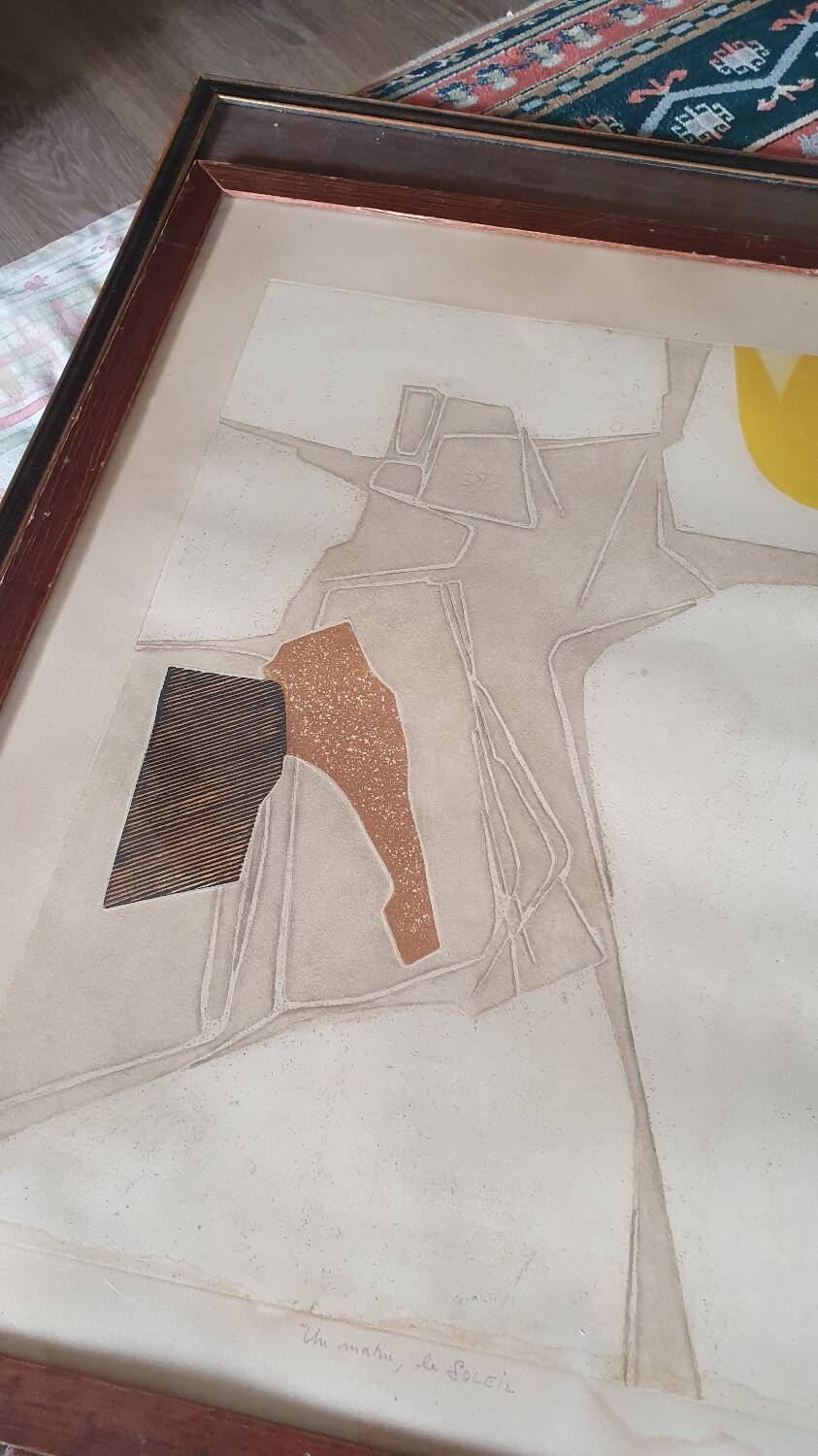 Lithograph Bernard Munch