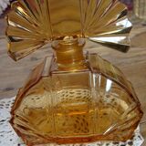 Bohemian Crystal Art Deco Toiletry Set