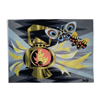 Tapisserie murale P. Rey atelier Picart Le Doux