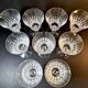 Set of 9 crystal glasses – Tuilerie model by Cristal d’Arques