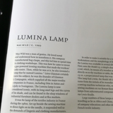 Industrial lumina lamp