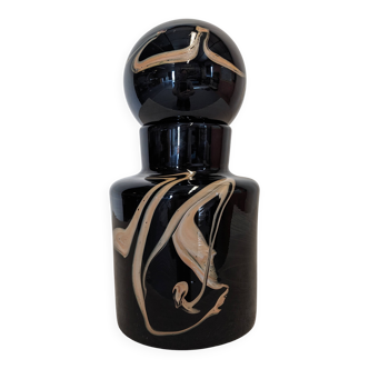 Flacon ou vase XL de Bob le Bleis pour la verrerie Maure Vieil, France 1970