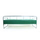 Bauhaus daybed in bent chrome, czechoslovakia 1940s