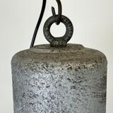 Large Industrial Cast Aluminium Cage Pendant Light , 1960s
