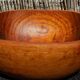 Wooden salad bowl
