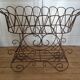 Antique iron plant stand