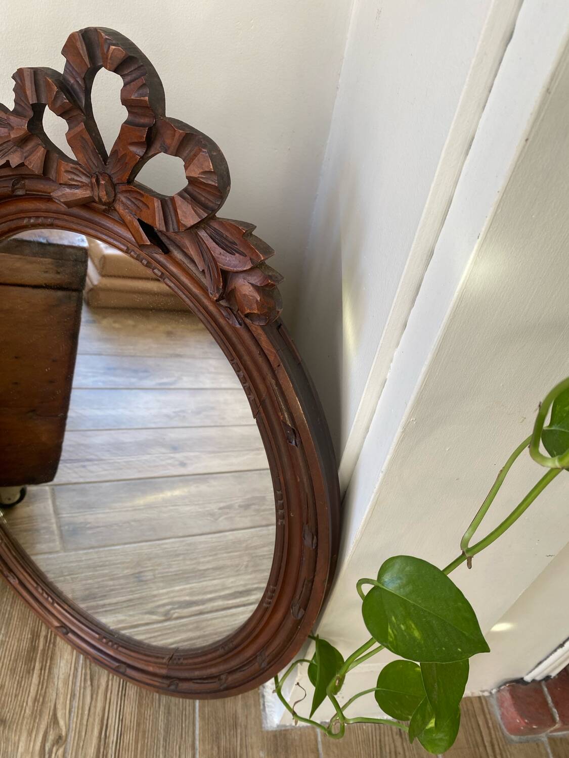 Miroir medaillon