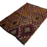 Vintage turkish kilim rug, 97 x 70 cm