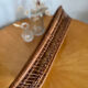 Panier en osier vintage