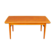 Scandinavian teak coffee table that can be upgraded to a dining table