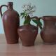 Set of sandstone jugs