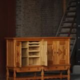 Henning Kjærnulf, enfilade in oak, mid-century Danish, Nyrup Møbelfabrik, 1960s.
