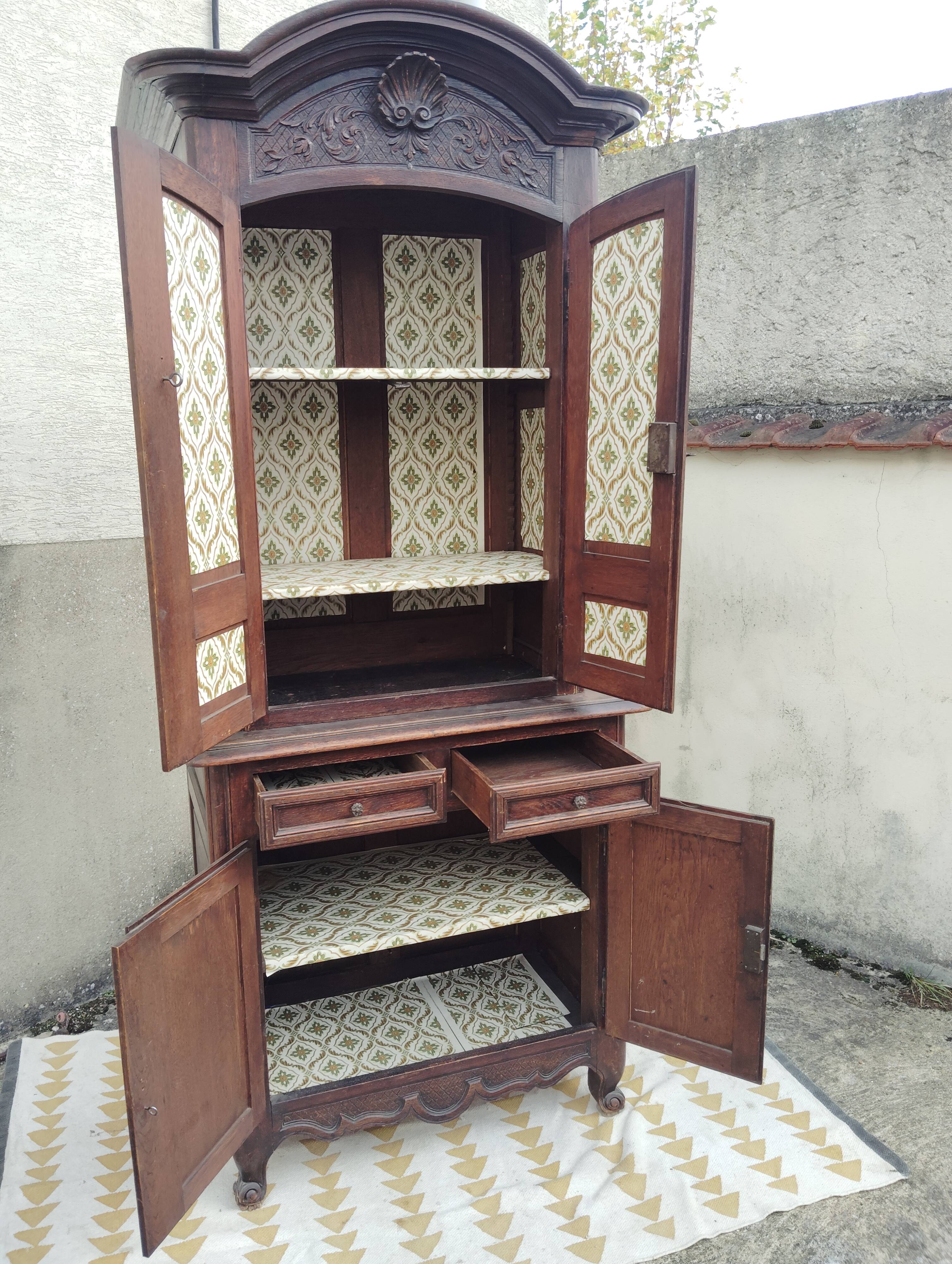 Buffet 2 corps Louis XV