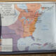 Rossignol map, school poster No. 13 of Western Europe from 1610 to 1715